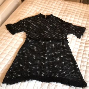 Tweed dress knee or right above knee length